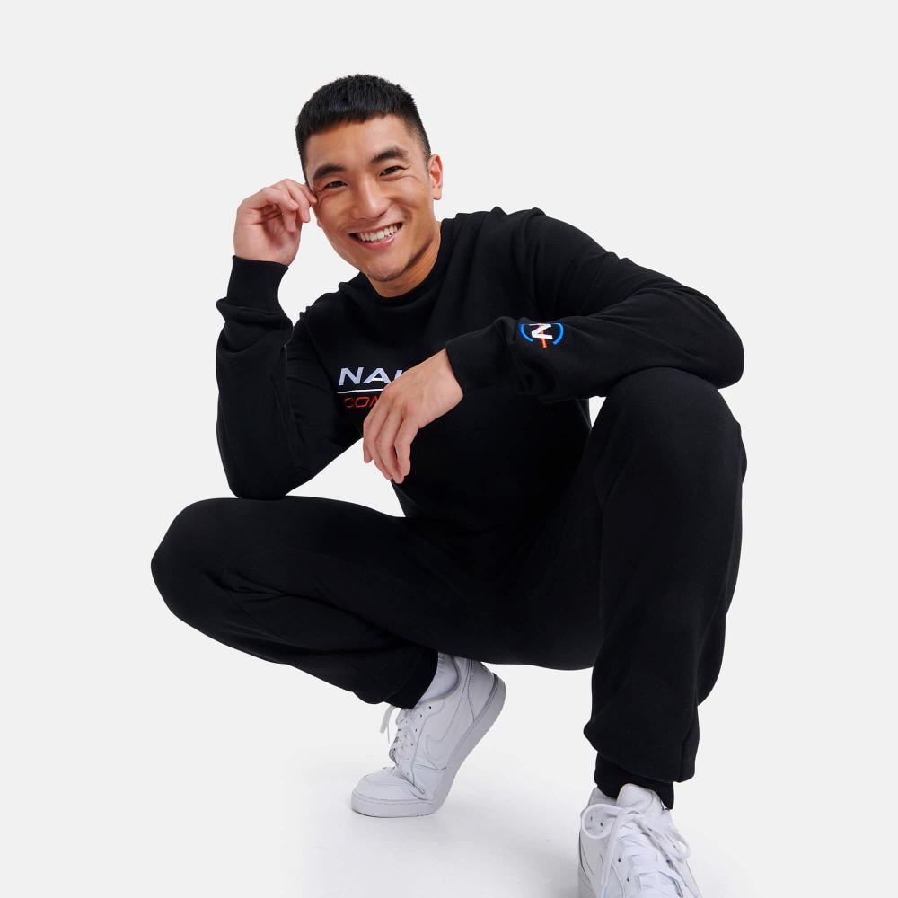 Nautica Collier Crew Sweatshirt Black