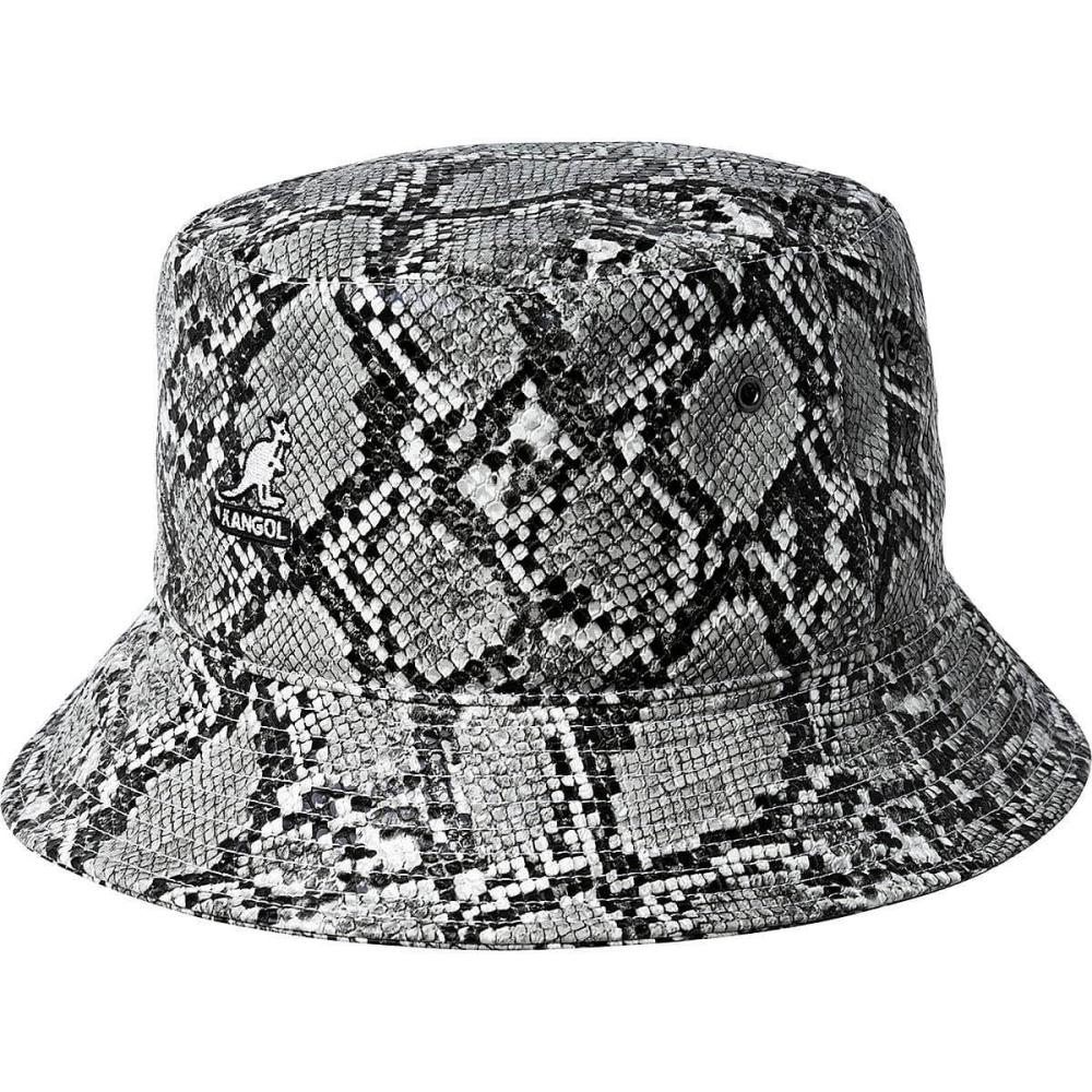 Kangol Snakeskin Bucket Black Snake