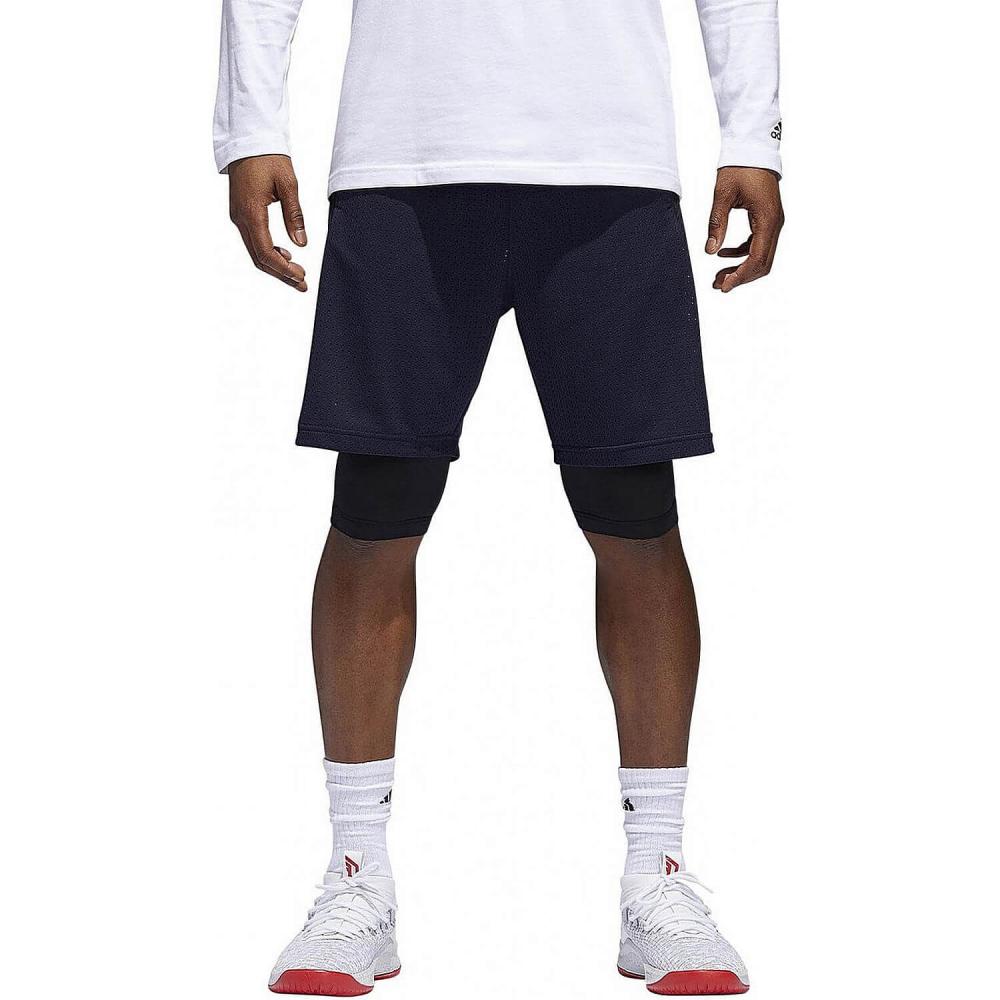 Adidas Dame Doll 2 In 1 Shorts Navy