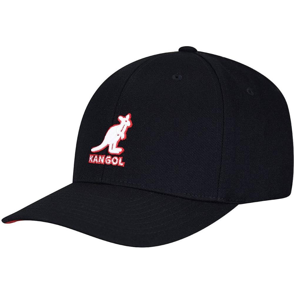 Kangol 3D Wool Flexfit Baseball Black