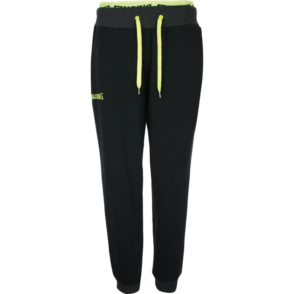 Spalding Street Long Pants Anthra Melange/Fluo Yellow