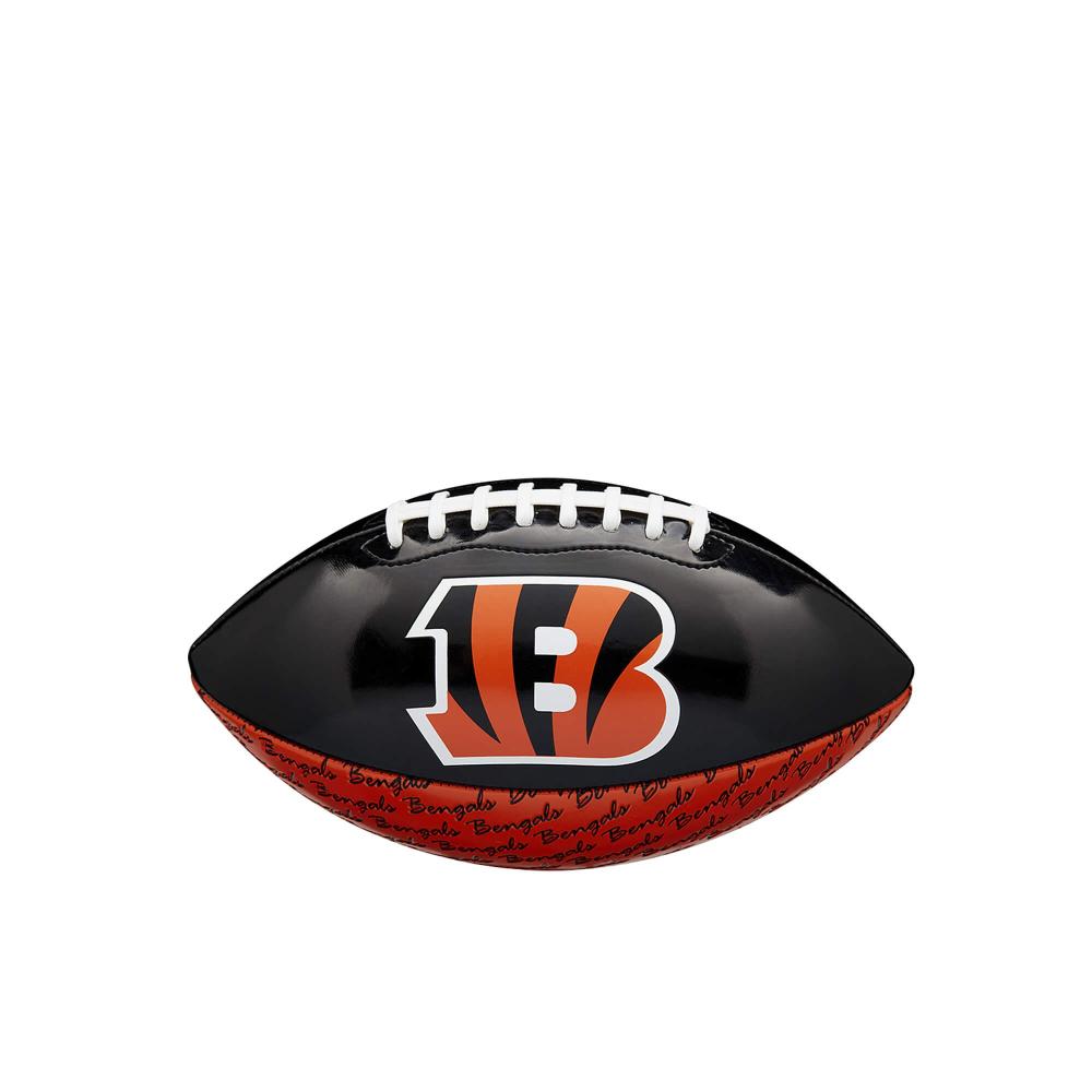 Wilson Mini NFL Team Peewee FB Team CN - Cincinnati Bengals - Black