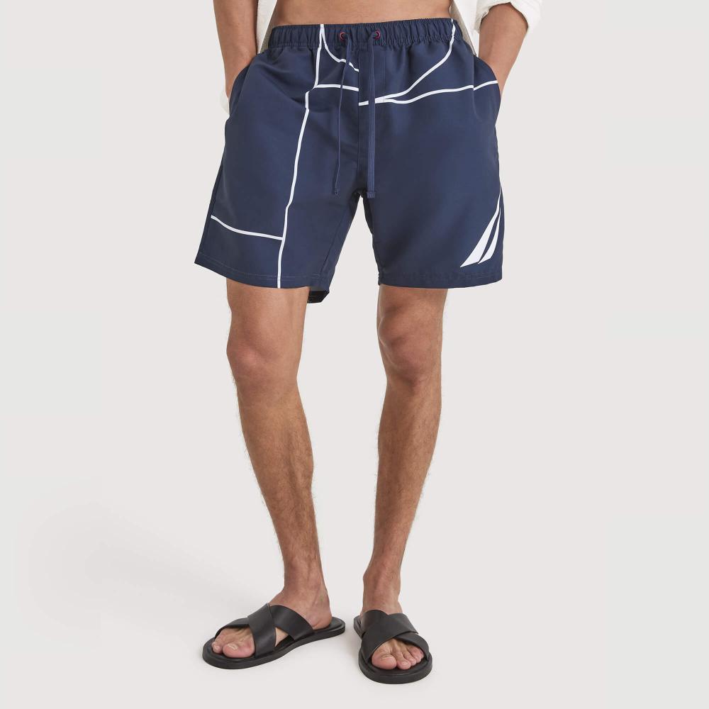 Pánske plavecké šortky Nautica Almar Swim Short tmavomodré