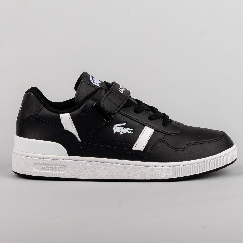 LACOSTE T-CLIP VELCRO BLK/WHT
