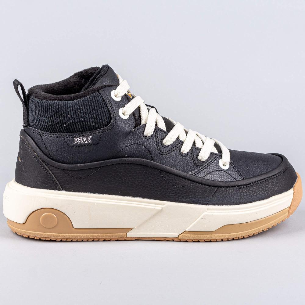 Tenisky Peak Winter Culture Shoes Taichi-Starburst Black/Canvas White
