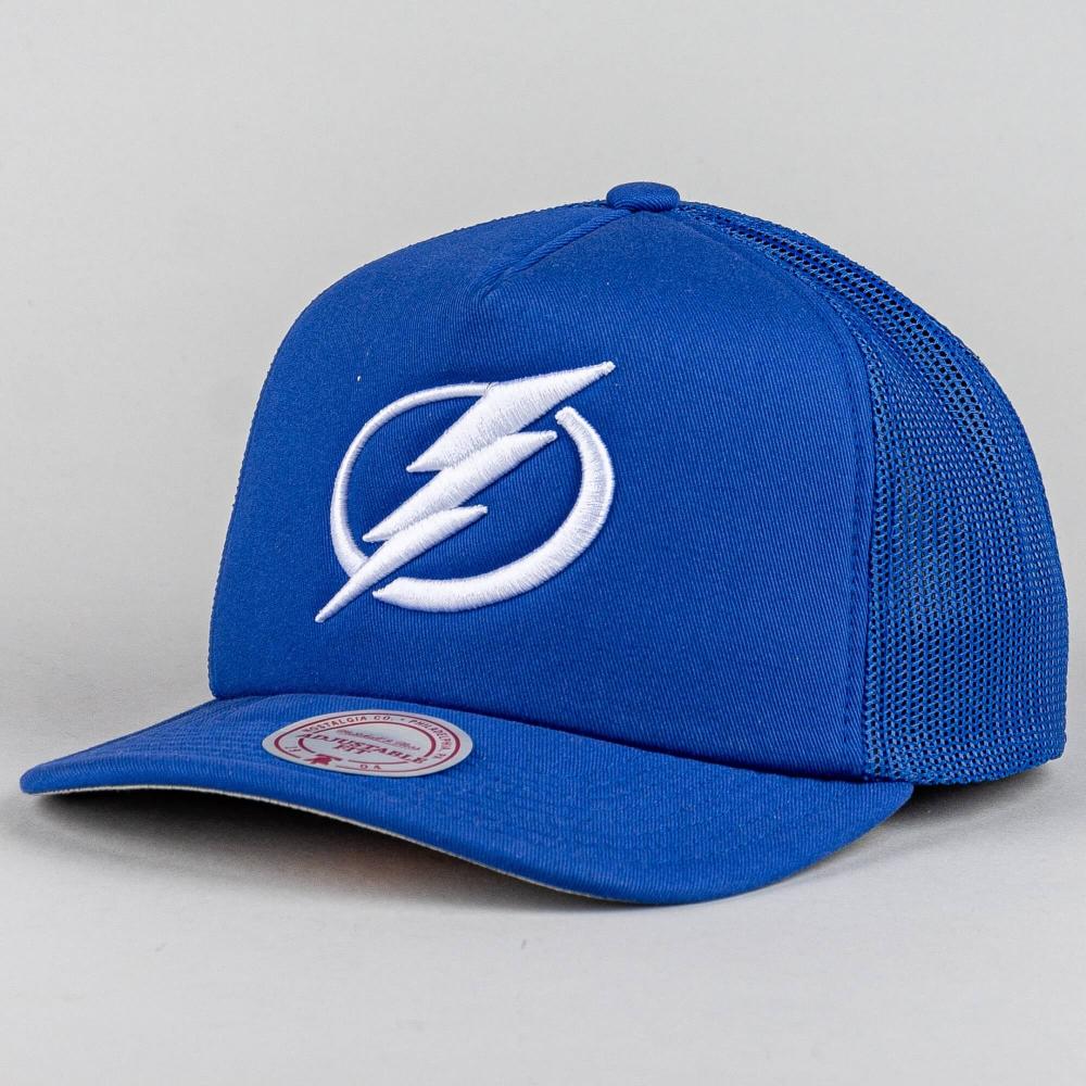 Šiltovka Mitchell & Ness NHL Evergreen Trucker Tampa Bay Lightning modrá