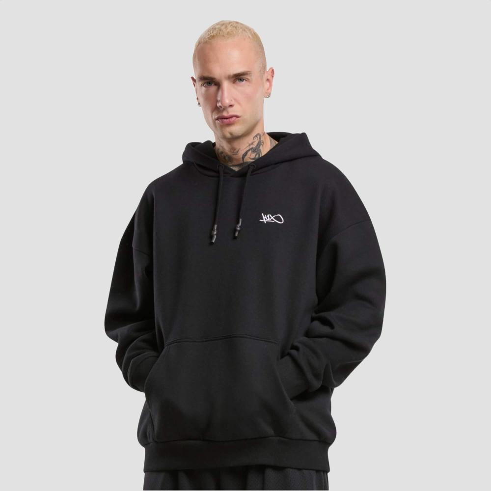 Mikina s kapucňou K1X Comfortable čierna