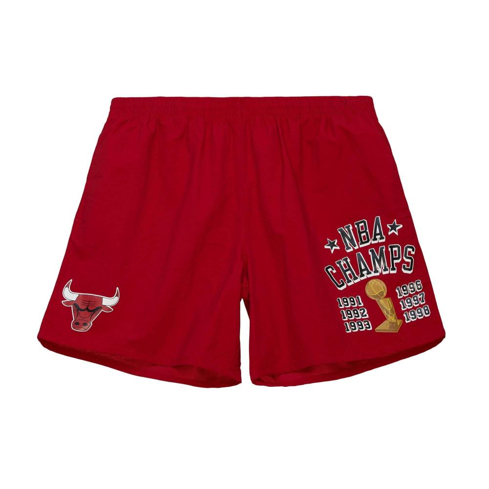 Mitchell & Ness NBA Team Heritage Woven Short Bulls Chicago Bulls Scarlet