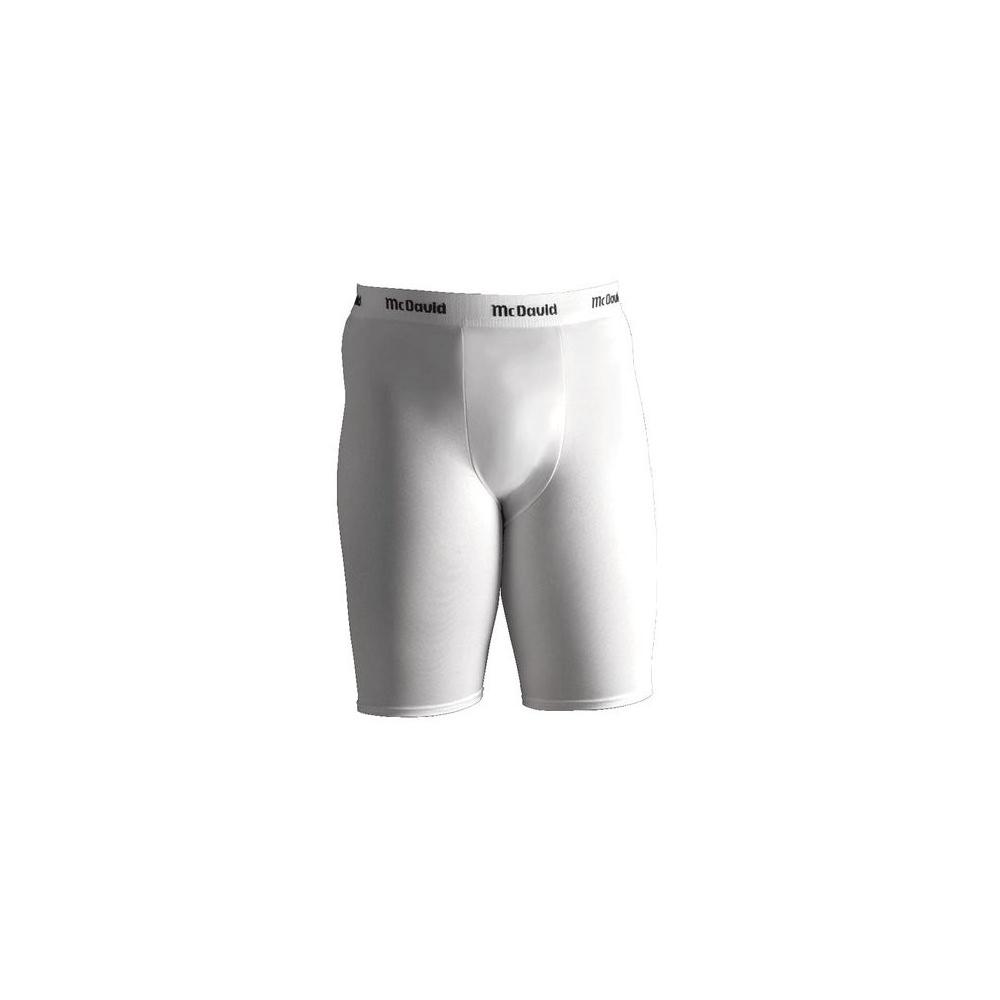 McDAVID Deluxe Compression Short White