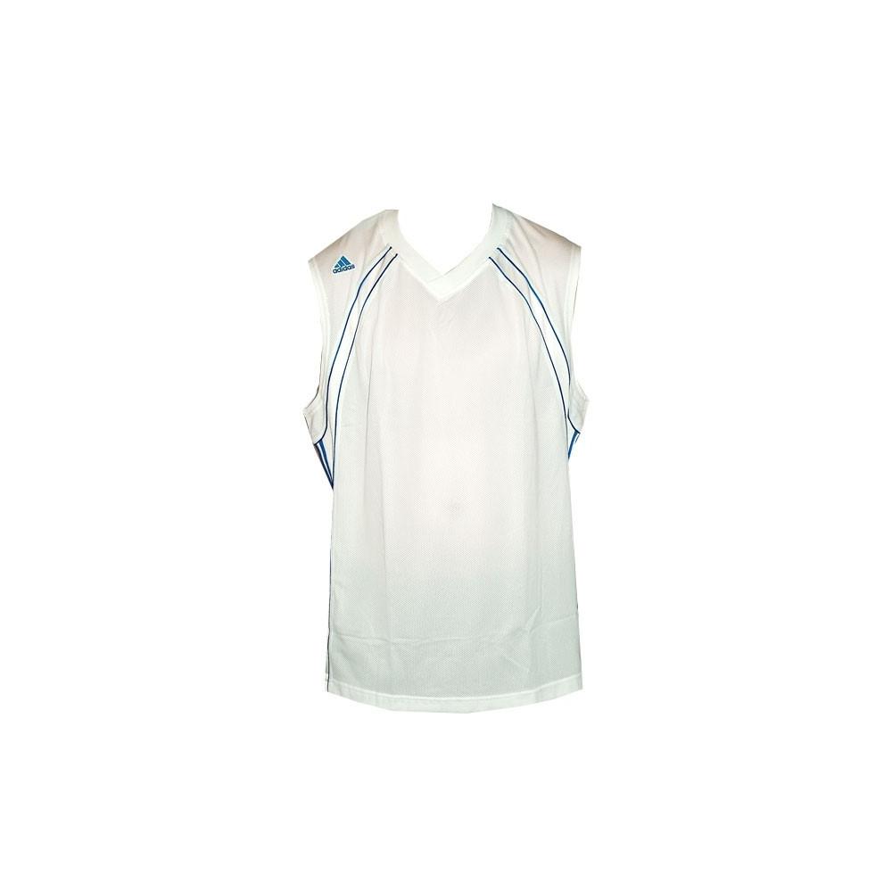 ADIDAS basketball performance cap jersey (bielo-modrý)