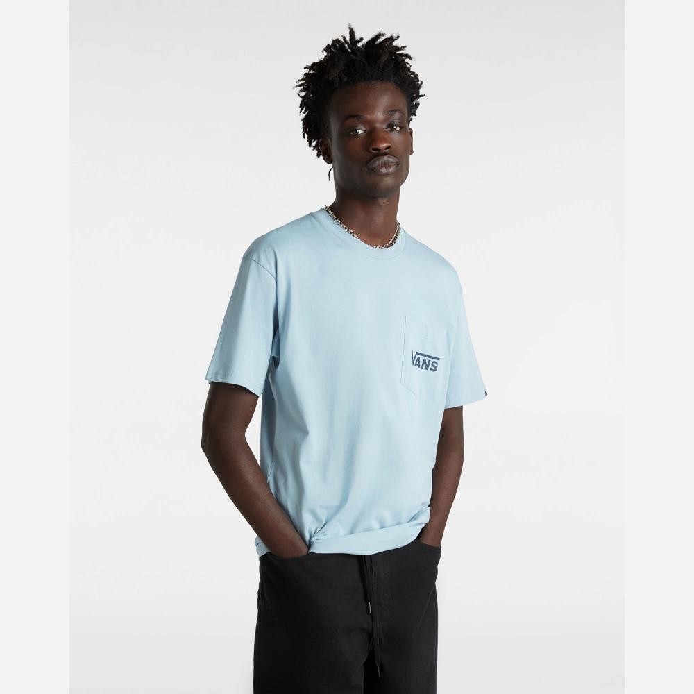 Vans Style 76 Back Ss Tee Dusty Blue/Dress Blues