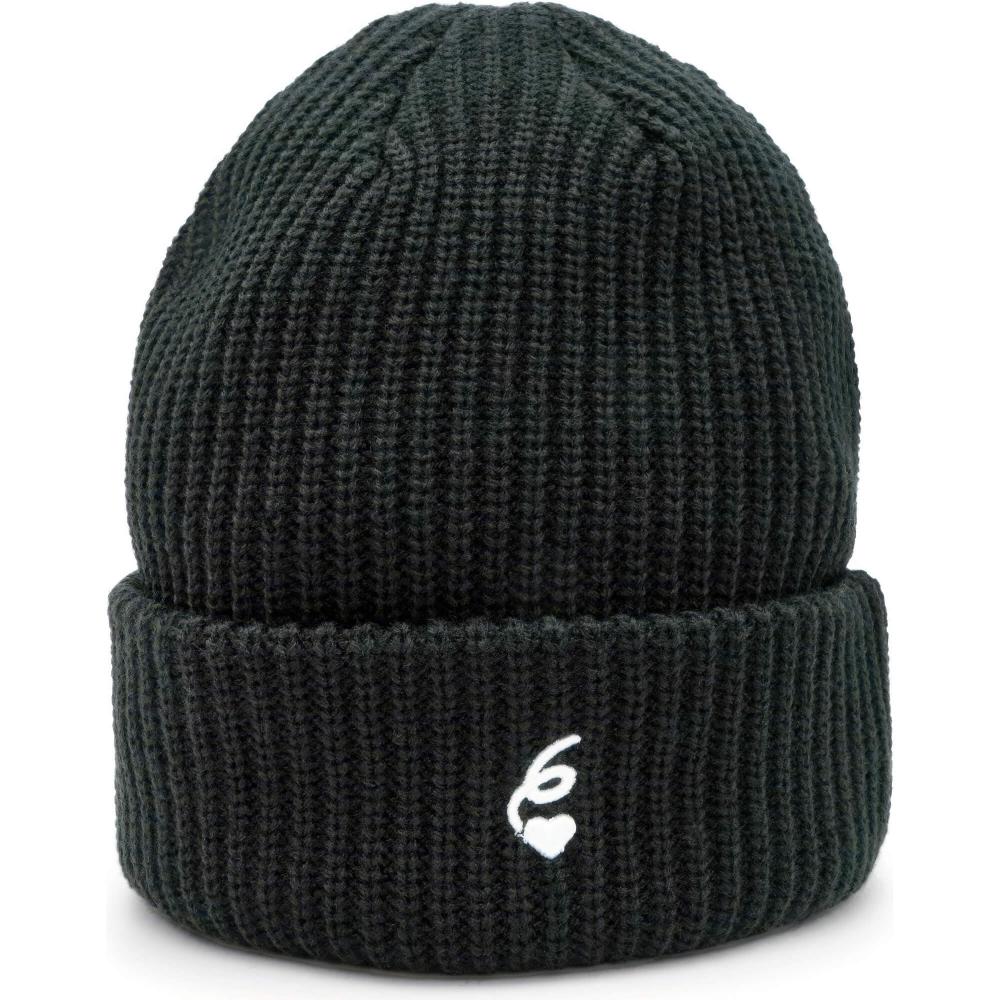 Sixth June Hd Patch Label Beanie Black