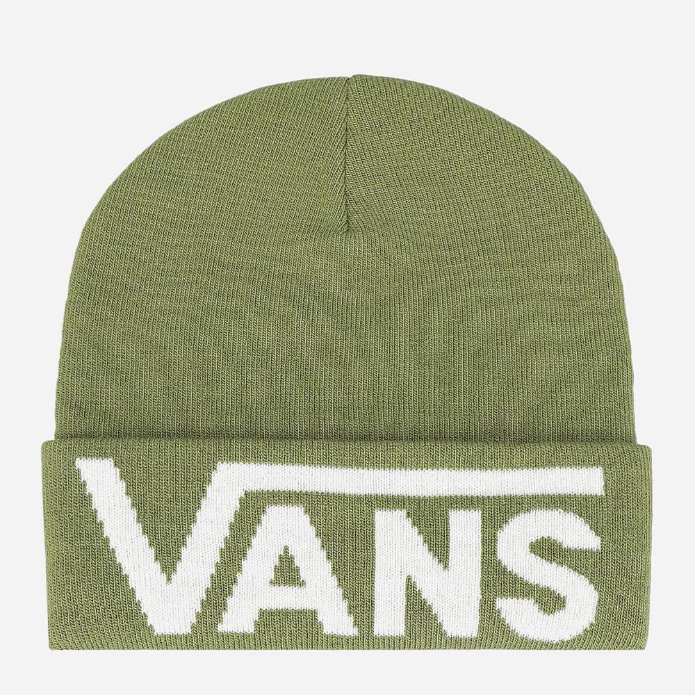 Vans Mn Drop V Tall Cuff Beanie Olive Branch