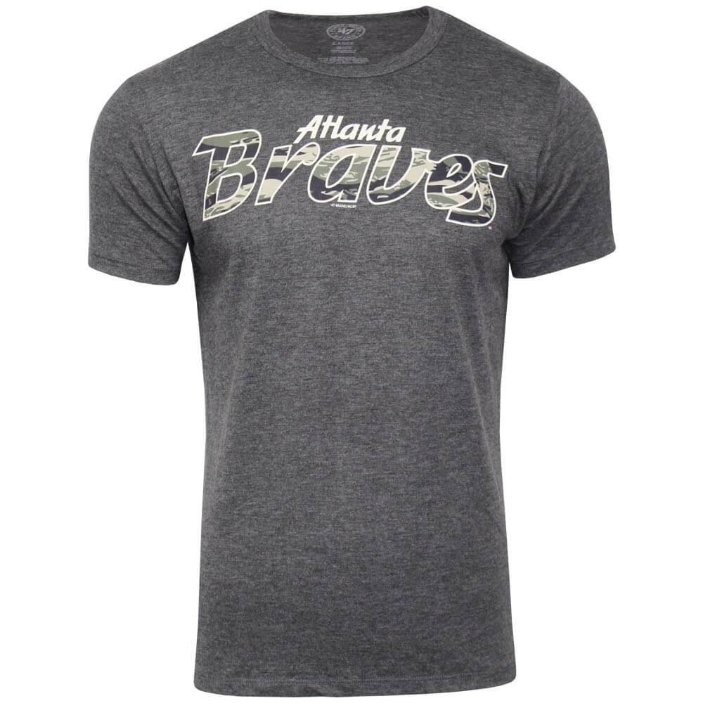 47Brand Official Mlb Atlanta Braves Recon T-Shirt