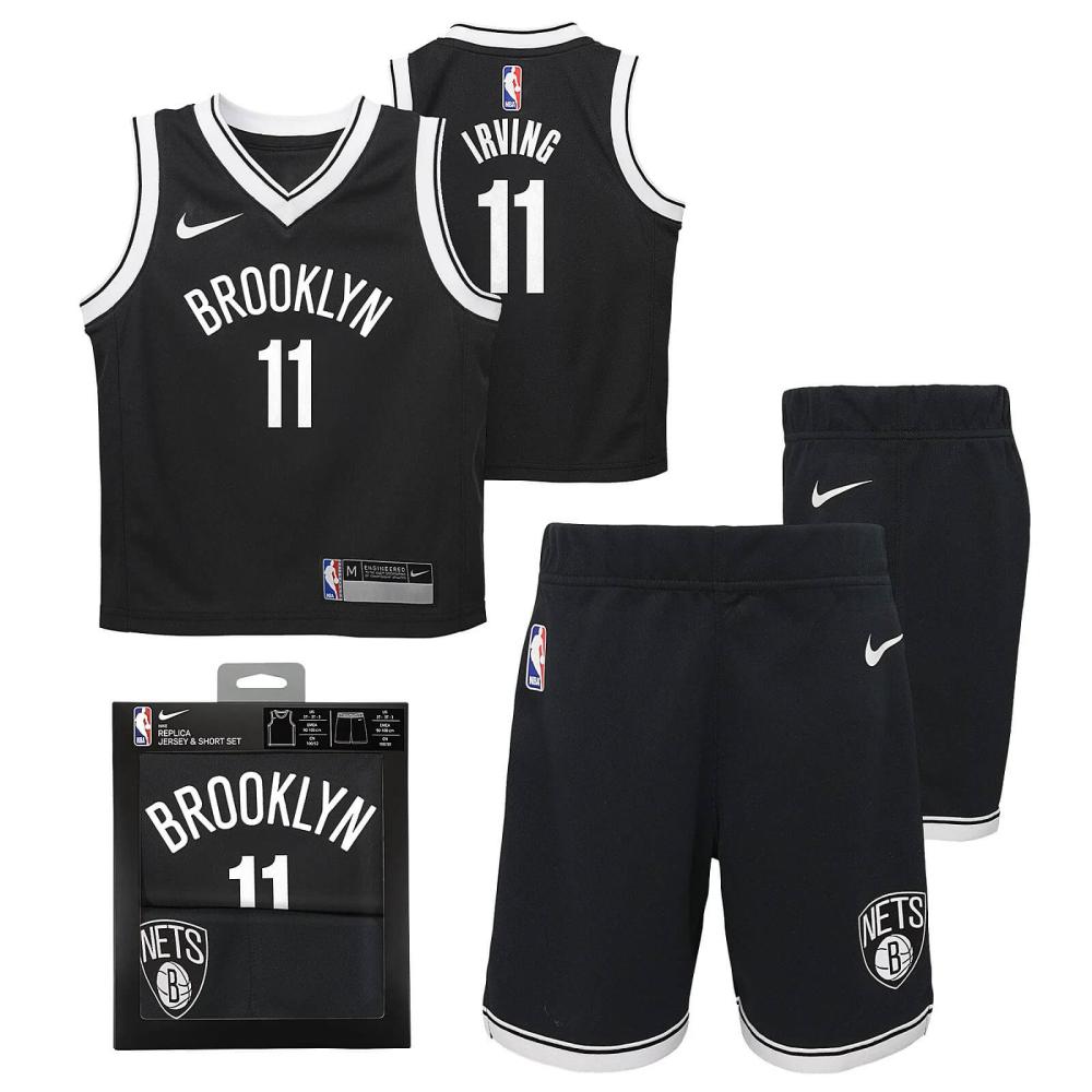 NIKE REPLICA BOX SET - B4-7 (PRE DETI 4-7 ROKOV) BROOKLYN NETS IRVING KYRIE BLACK