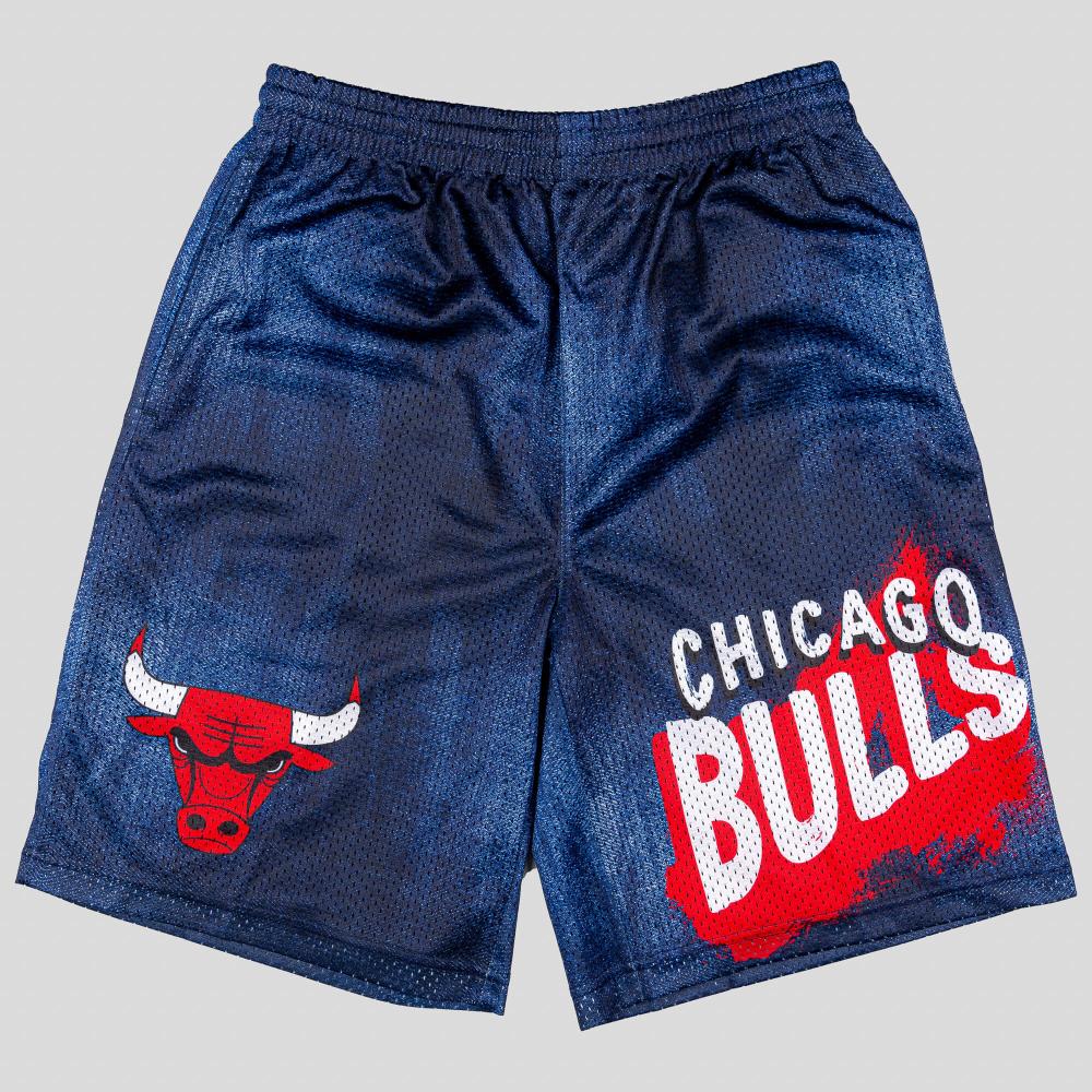 Outer Stuff Heating Up' Short Chicago Bulls Indigo