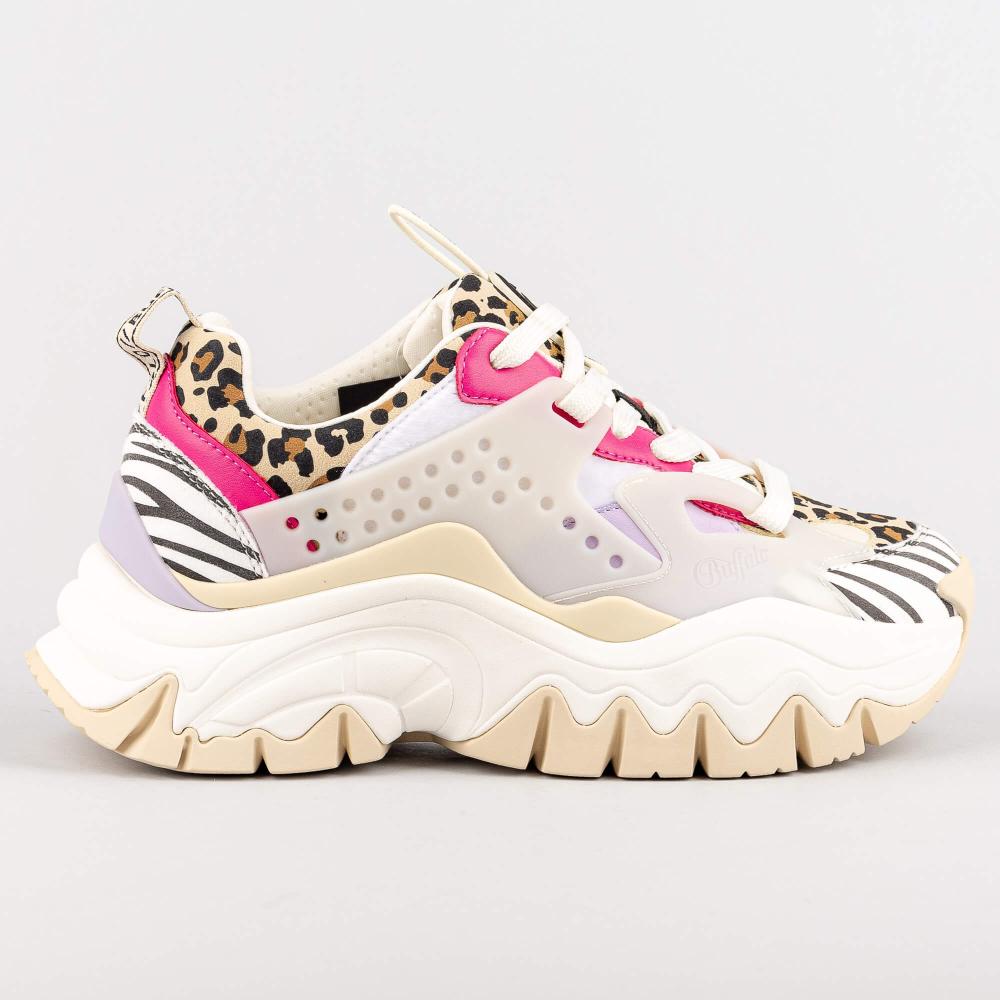 Buffalo Trail One Animal Mix/Cream/Magenta