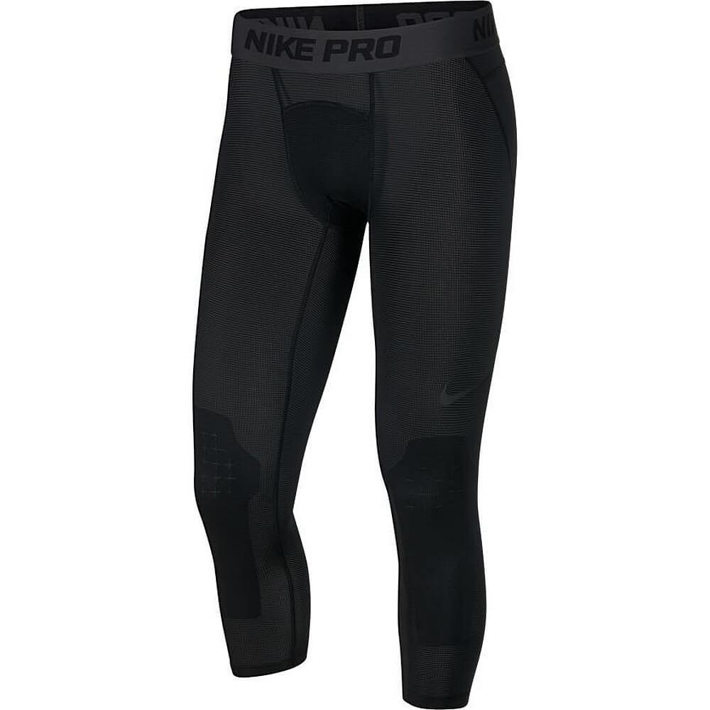 Nike Pro Men'S 3/4 Basketball Tights Black/Black