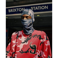 Grimey Wear Tusker Temple All Over Print Balaclava Black