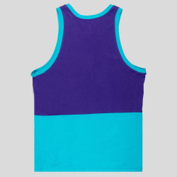 OUTER STUFF NBA PURE SHOOTER CB COTTON TANK CHARLOTTE HORNETS BALL LAMELO TEAL/PURPLE