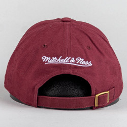 Šiltovka Mitchell & Ness NBA Fashion Basic Strapback Chicago Bulls tmavo-fialová