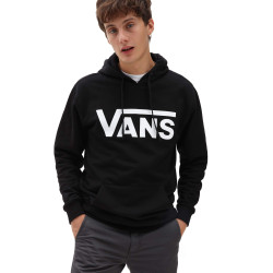 VANS CLASSIC PULLOVER HOODIE II BLACK/WHITE