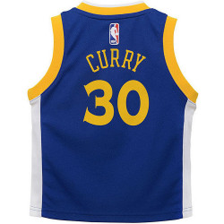 Nike 0-7 Icon Replica Jersey Golden State Warriors Stephen Curry – Nr. 30 Blue/Yellow