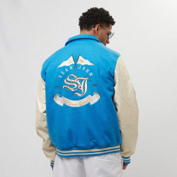 Sean John SJ Yacht Club Collegejacket blue/sand