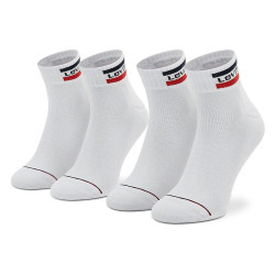 Levis Mid Cut Sprtwr Logo 2P White / White