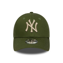 Detská šiltovka New Era New York Yankees Youth MLB League Essential Dark Green 9FORTY Adjustable Cap olivová