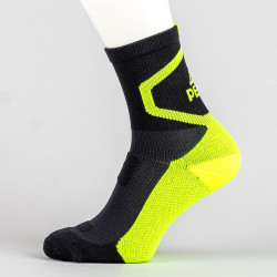 Basketbalové ponožky PEAK Basketball Pro Socks čierno-žlté