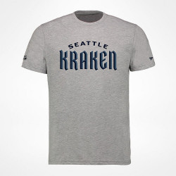 Fanatics Seattle Kraken Wordmark T-Shirt Grey