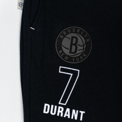 OUTER STUFF OFF COURT FLEECE KNIT JOGGER P BROOKLYN NETS - KEVIN DURANT BLACK/WHITE