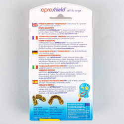 Chránič zubov Opro Shield Gold Premium Black/Gold (7+ Adult)