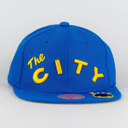 Mitchell & Ness DEAD REMIX DEADSTOCK SNAPBACK HWC GOLDEN STATE WARRIORS Blue