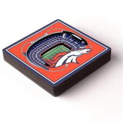 Youthefan Nfl 3D Stadiumview Magnet Denver Broncos (7Cm X 7Cm)