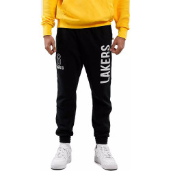 OUTER STUFF OFF COURT FLEECE KNIT JOGGER P LOS ANGELES LAKERS - LEBRON JAMES BLACK/WHITE
