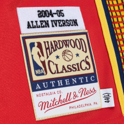 Mitchell & Ness Alternate Jersey Philadelphia 76Ers Allen Iverson Victory Red