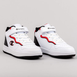 Champion Mid Cut Shoe Rebound Alter Mid B Ps White/Black/Red