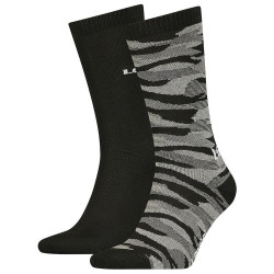 Levis Unisex Camo Regular Cut 2P Black Combo