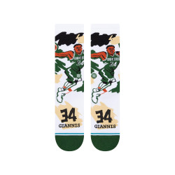 Stance Paint Giannis White