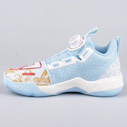 Detské basketbalové tenisky Peak Kids Basketball Shoes Big Triangle 2.0 Disc Lt.Blue