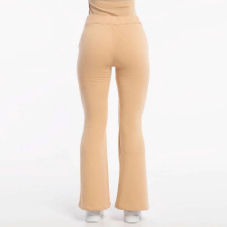 Karl Kani KK Small Signature Flared Leggings beige