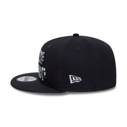 New Era MLB New York Yankees Flower Wordmark Black 9FIFTY Snapback Cap