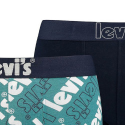 Levis Men Poster Logo Aop Boxer Brief 2P Blue Combo