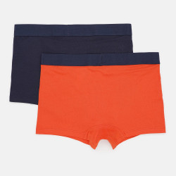 Levis Men Solid Basic Trunk Organic Co 2P Mandarin Red