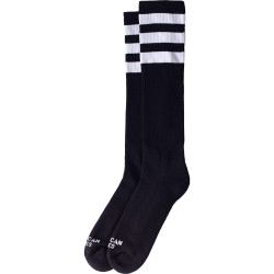 American Socks Ponožky Back In Black Knee High Black
