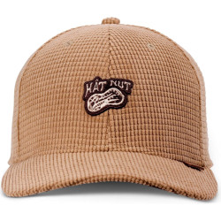 Šiltovka Djinn's 6-Panel TrueFit Cap Hat Nut Waffle peanut/brown
