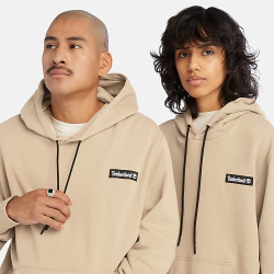 Timberland Wov Badge Hoodie - light brown