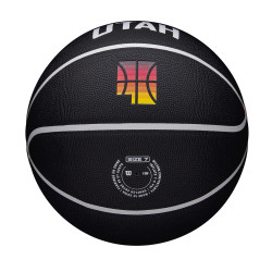 Wilson NBA Team City Collector Basketball Utah Jazz - Navy (sz. 7)